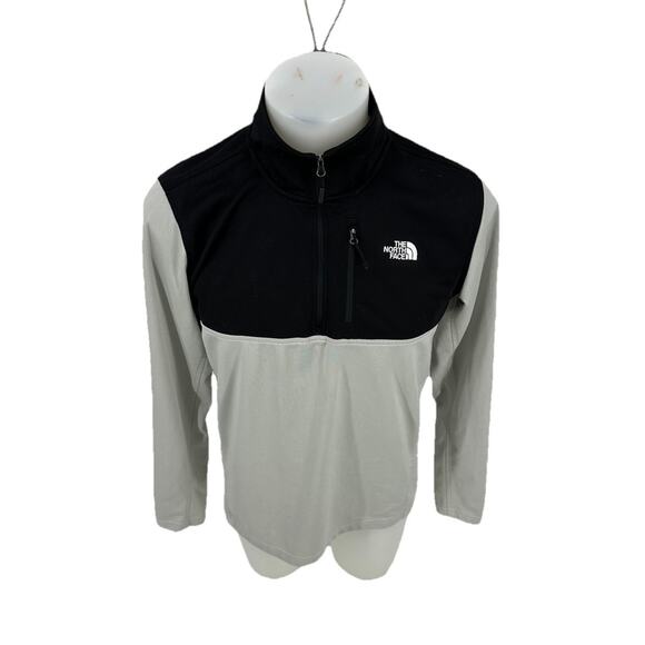 The North Face Other - The North Face Jacket Men Medium Gray Sweater Pullover Half Zip Outdoor R4v